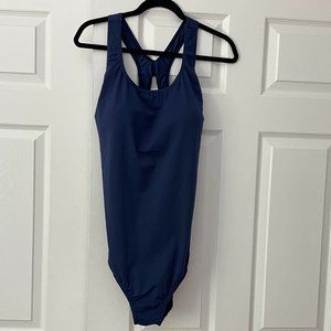 Speedo One Piece Swimsuit Navy Blue - size 20